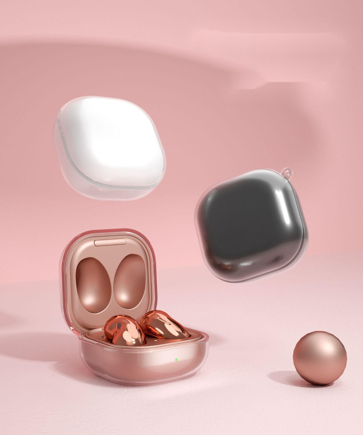 Compatible with Apple, Galaxy buds live case