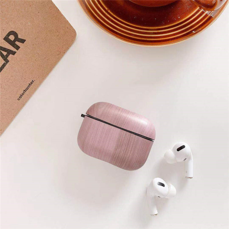 Creative Wood Grain AirPods Pro Bluetooth