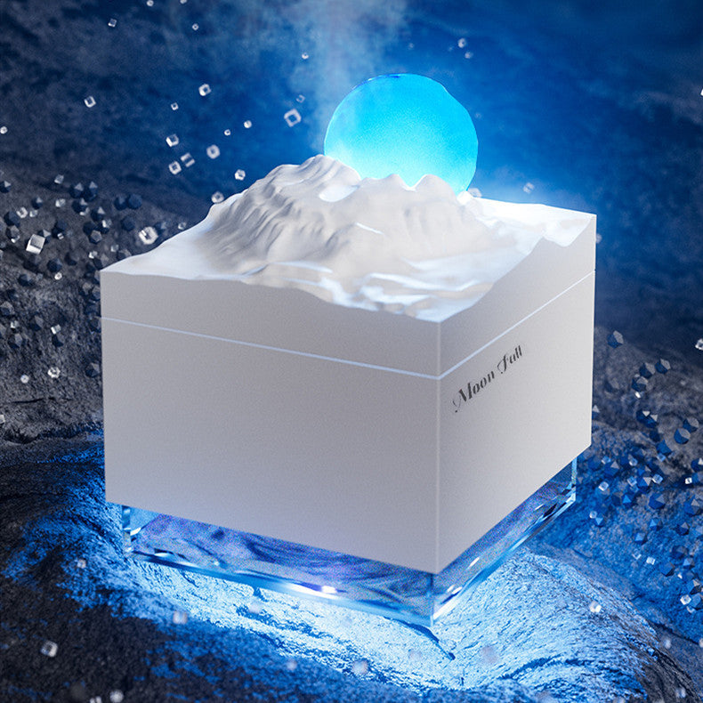 Moon Night Light Mini Desktop Humidifier Home