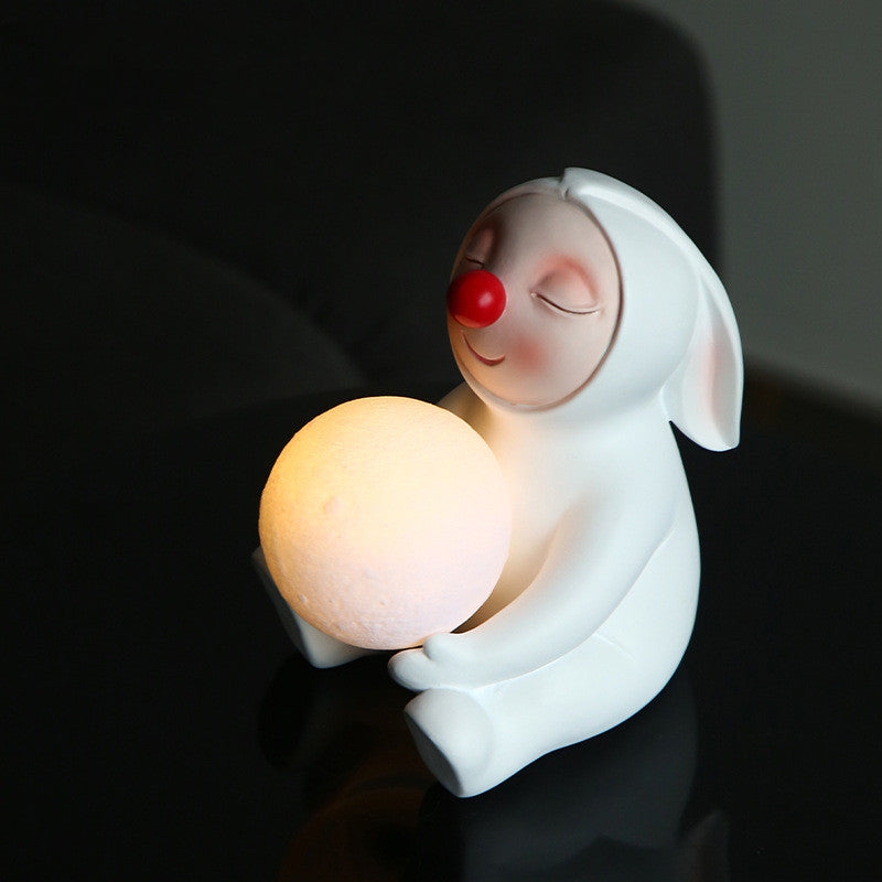 Creative Cute Moon Night Light Ornament